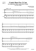 Comic Duet For 2 Cats Viola scores gallery preview page 3