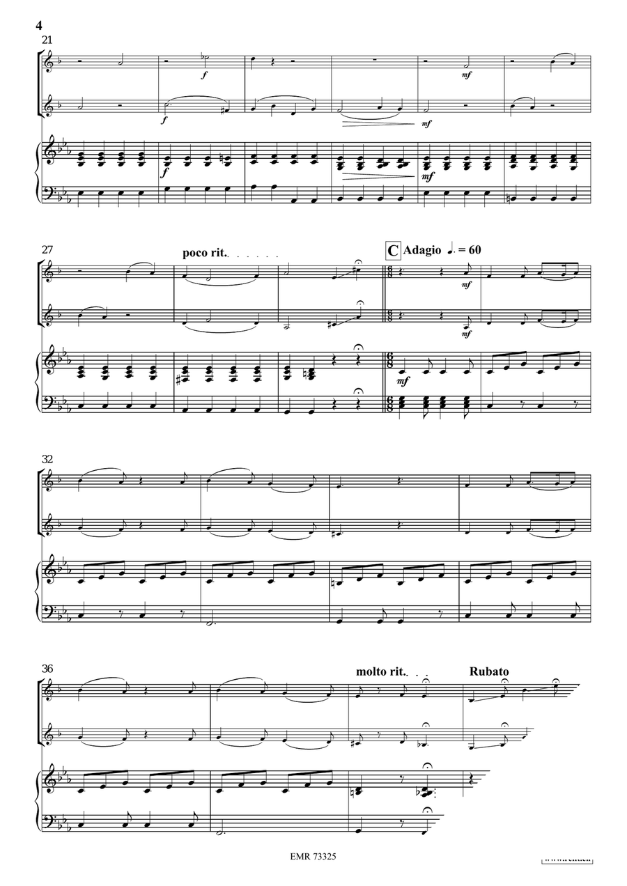 Comic Duet For 2 Cats Clarinet scores gallery preview page 4