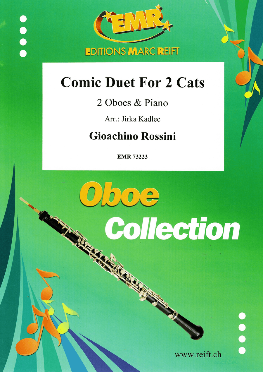 Comic Duet For 2 Cats Comic Duet For 2 Cats Piano Accompaniment scores gallery preview page 1