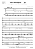 Comic Duet For 2 Cats Piano Accompaniment scores gallery preview page 3