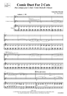 Comic Duet For 2 Cats Soprano Saxophone scores gallery preview page 3