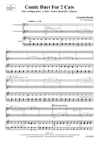 Comic Duet For 2 Cats Alto Saxophone scores gallery preview page 3