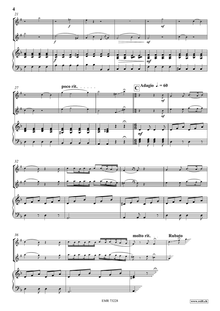 Comic Duet For 2 Cats Comic Duet For 2 Cats Tenor Saxophone scores gallery preview page 4