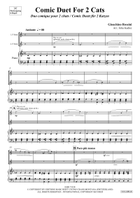 Comic Duet For 2 Cats Horn scores gallery preview page 3