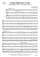 Comic Duet For 2 Cats Violin scores gallery preview page 3
