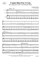 Comic Duet For 2 Cats Bassoon scores gallery preview page 3