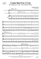 Comic Duet For 2 Cats Soprano Saxophone scores gallery preview page 3