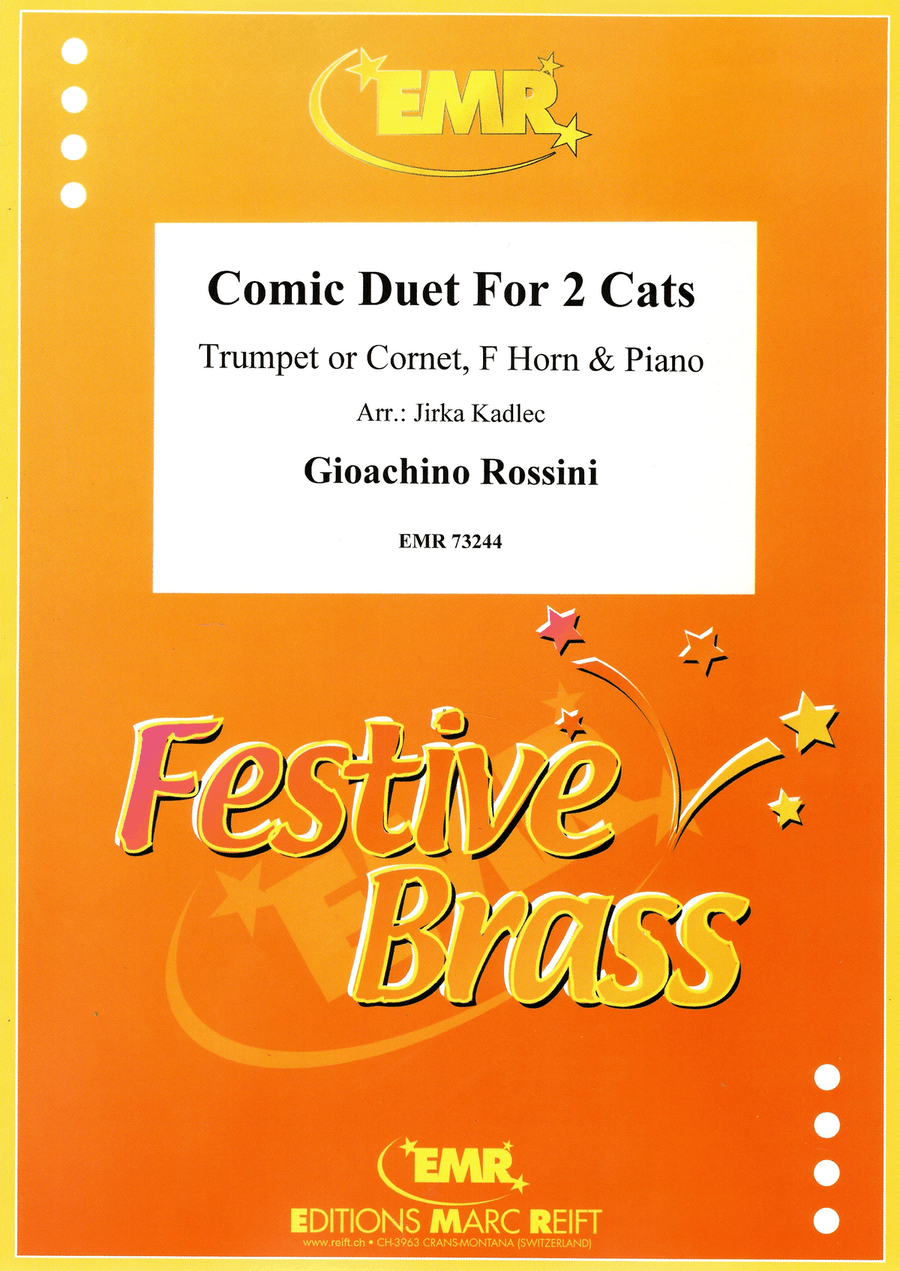 Comic Duet For 2 Cats Cornet scores gallery preview page 1