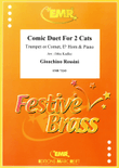 Comic Duet For 2 Cats