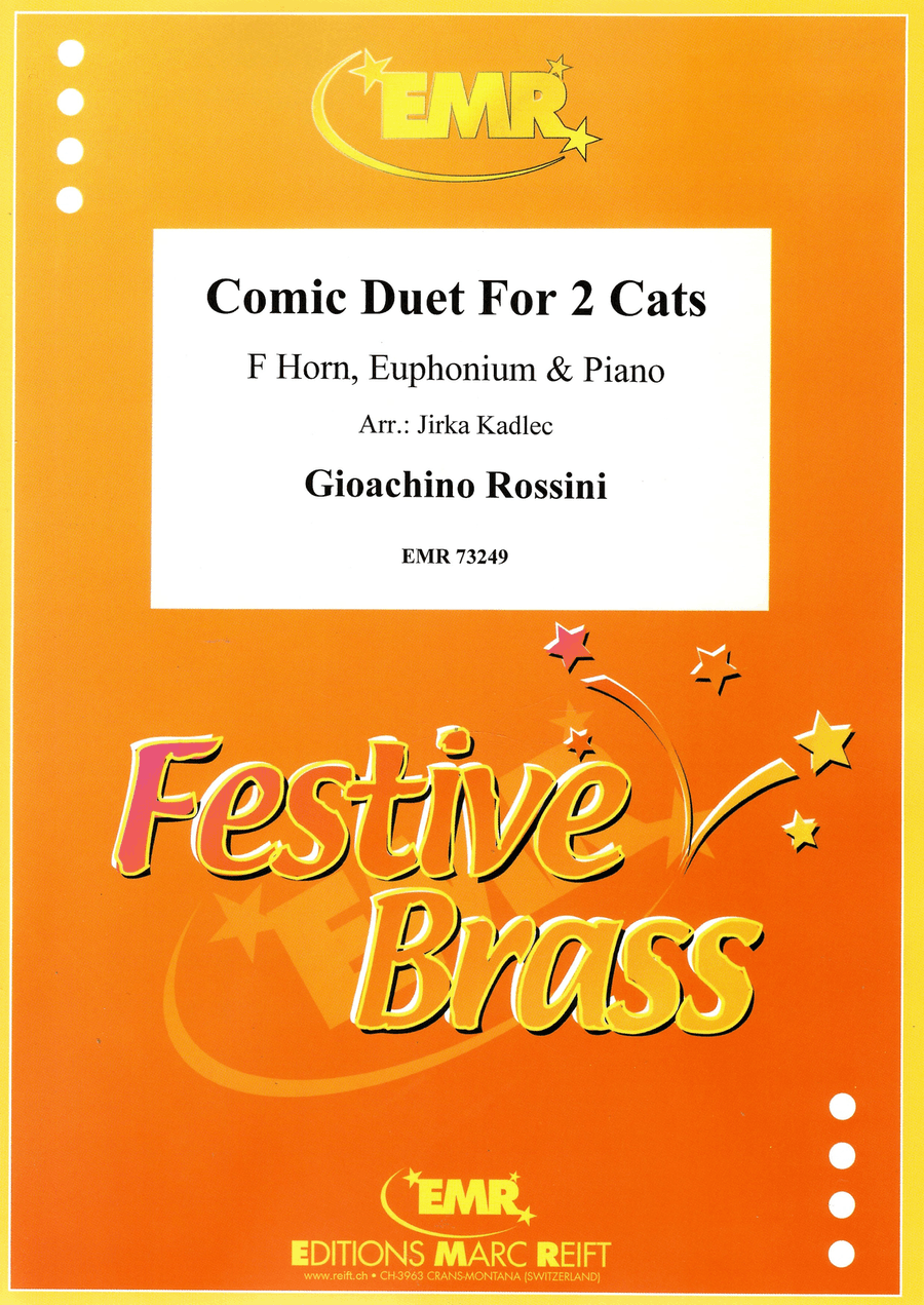 Comic Duet For 2 Cats Comic Duet For 2 Cats Euphonium scores gallery preview page 1