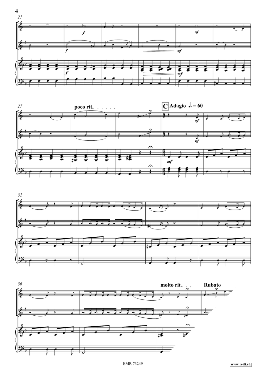 Comic Duet For 2 Cats Comic Duet For 2 Cats Euphonium scores gallery preview page 4