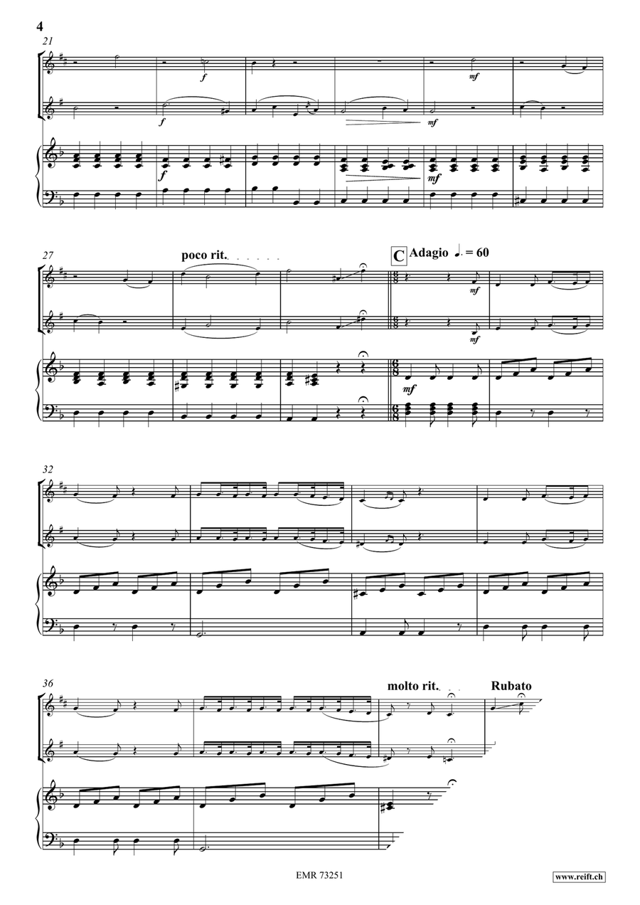 Comic Duet For 2 Cats Comic Duet For 2 Cats Euphonium scores gallery preview page 4
