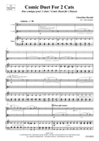 Comic Duet For 2 Cats Viola scores gallery preview page 3