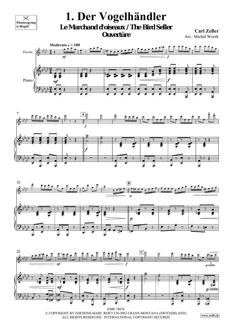 The Charm Of Vienna Volume 4 Piccolo scores gallery preview page 4