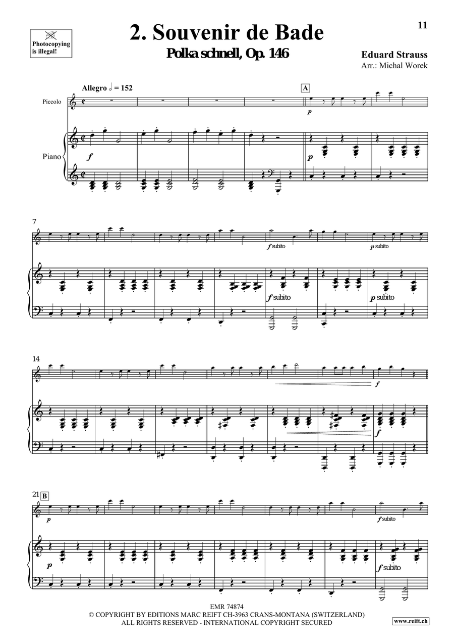 The Charm Of Vienna Volume 4 Piccolo scores gallery preview page 6