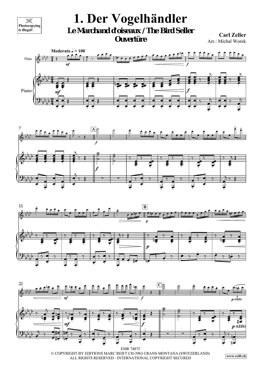 The Charm Of Vienna Volume 4 Flute Solo scores gallery preview page 4