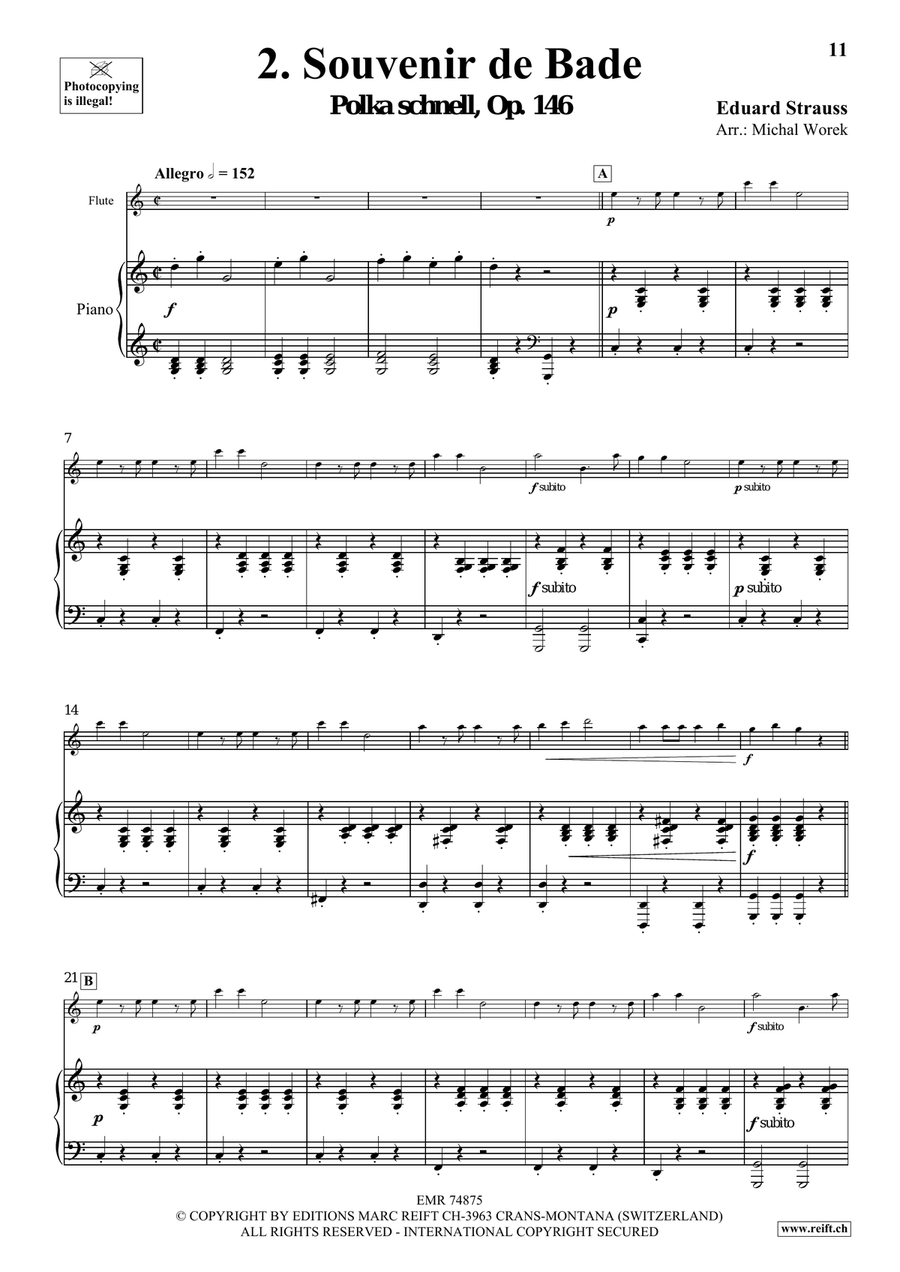 The Charm Of Vienna Volume 4 Flute Solo scores gallery preview page 6