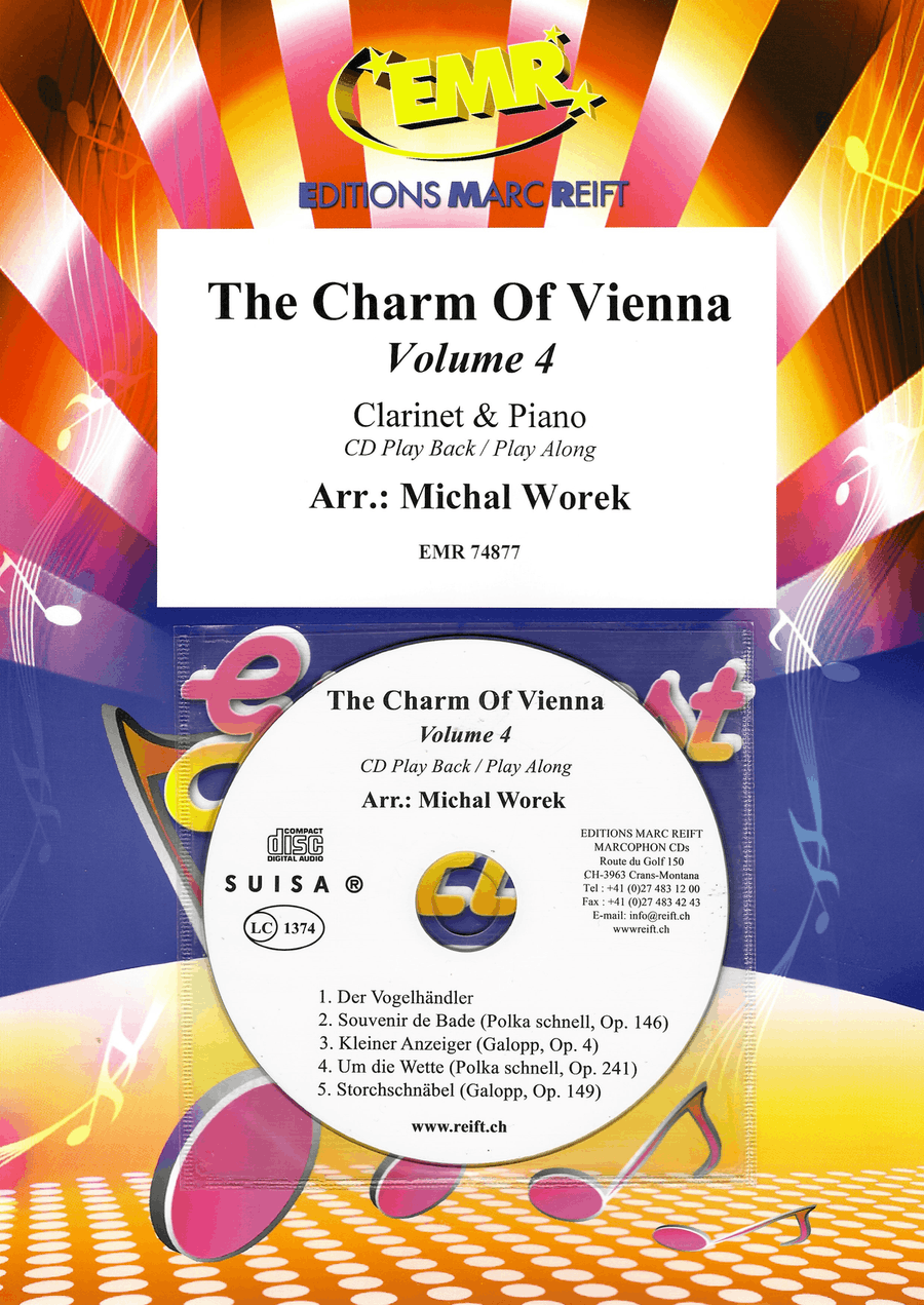 The Charm Of Vienna Volume 4 Clarinet Solo scores gallery preview page 1
