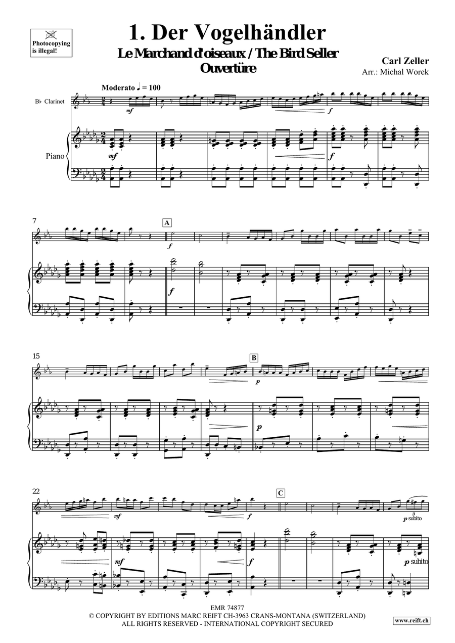 The Charm Of Vienna Volume 4 Clarinet Solo scores gallery preview page 4