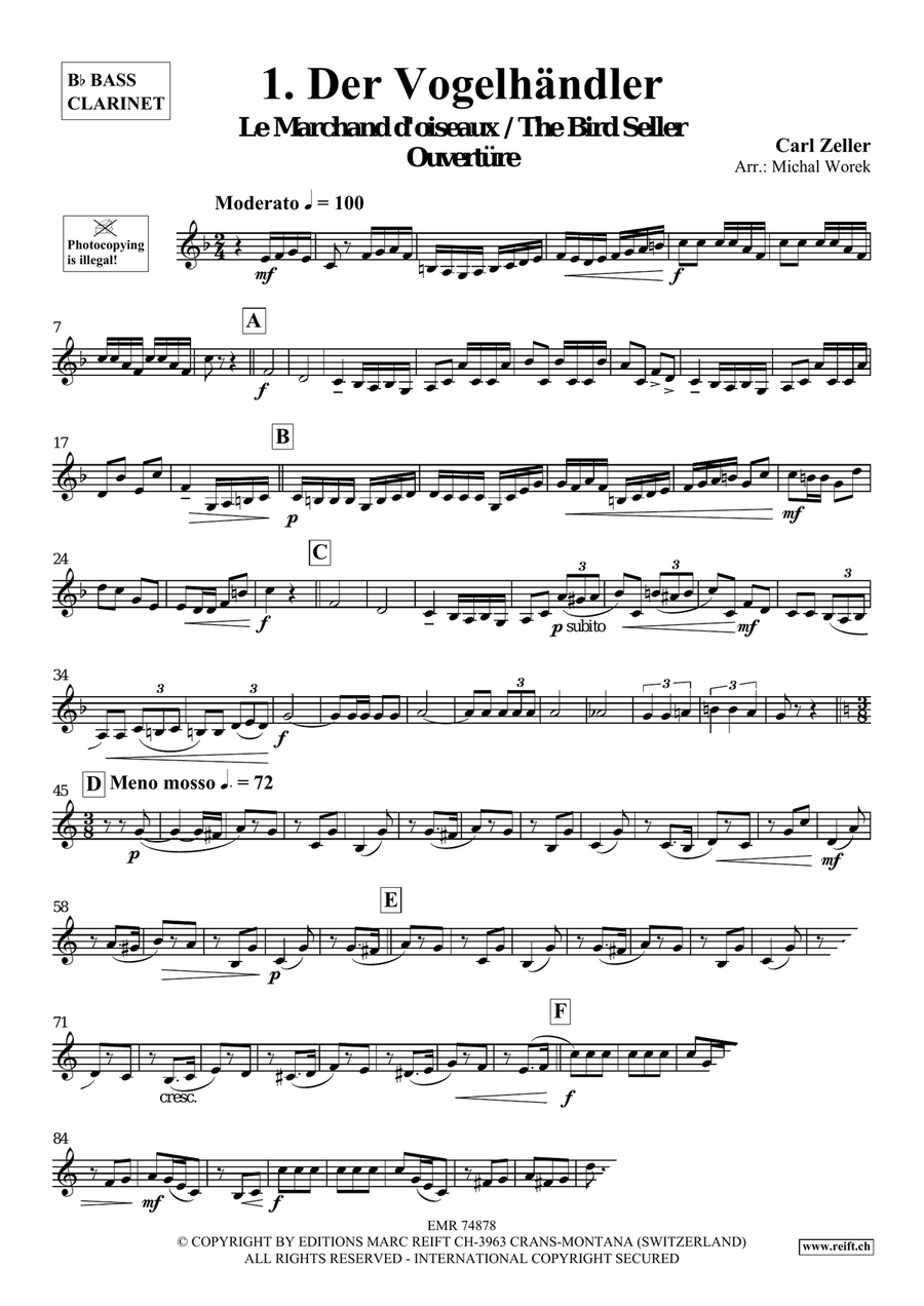 The Charm Of Vienna Volume 4 Bass Clarinet scores gallery preview page 3
