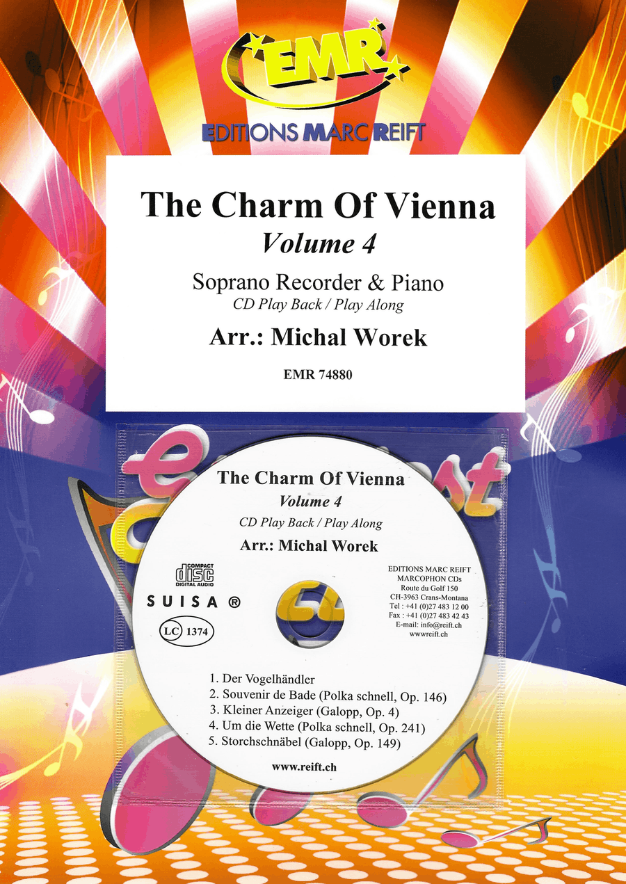 The Charm Of Vienna Volume 4 Soprano Recorder scores gallery preview page 1