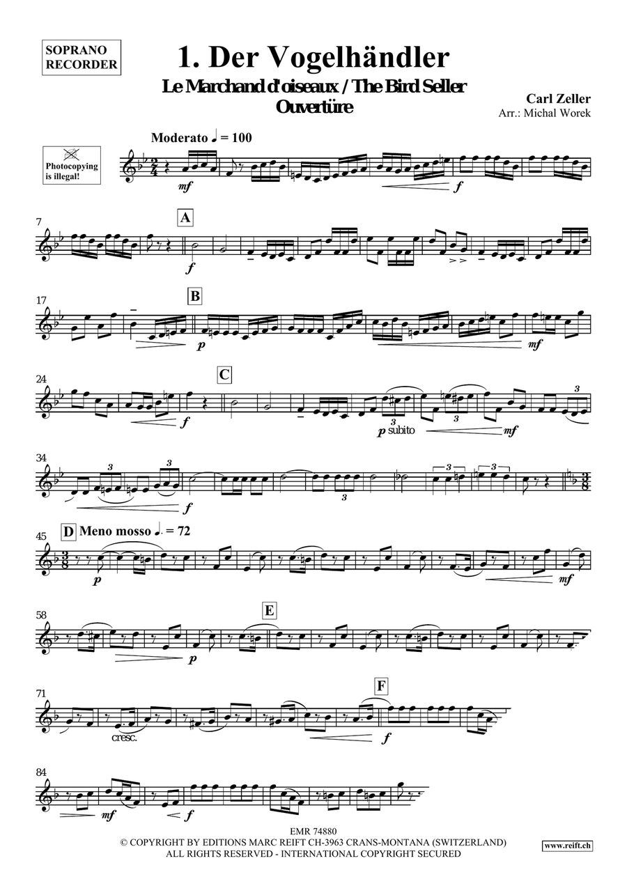 The Charm Of Vienna Volume 4 Soprano Recorder scores gallery preview page 3