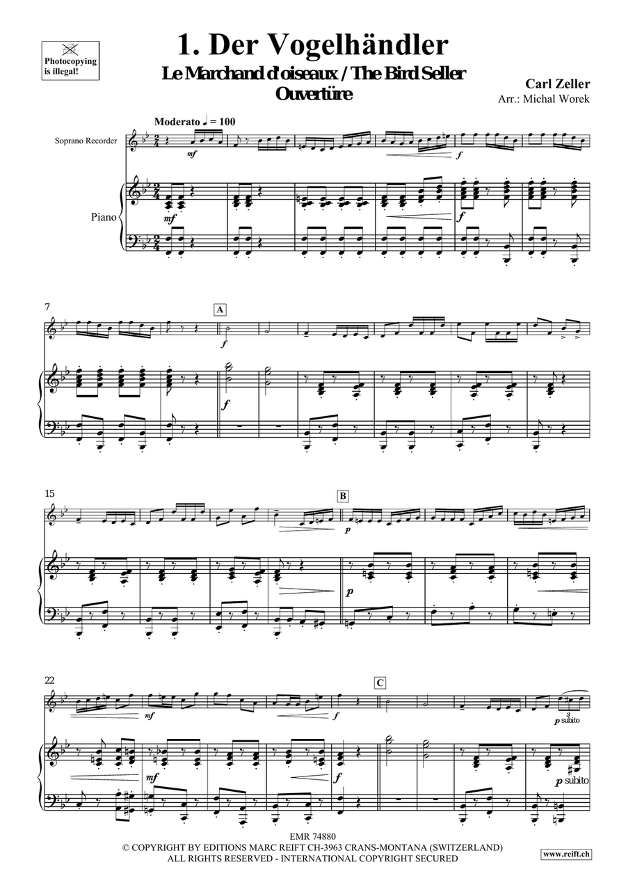 The Charm Of Vienna Volume 4 Soprano Recorder scores gallery preview page 4