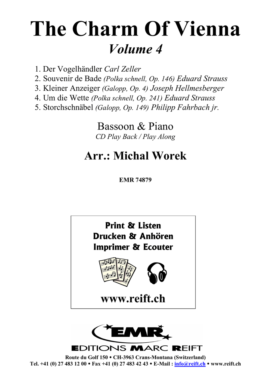 The Charm Of Vienna Volume 4 Bassoon Solo scores gallery preview page 2