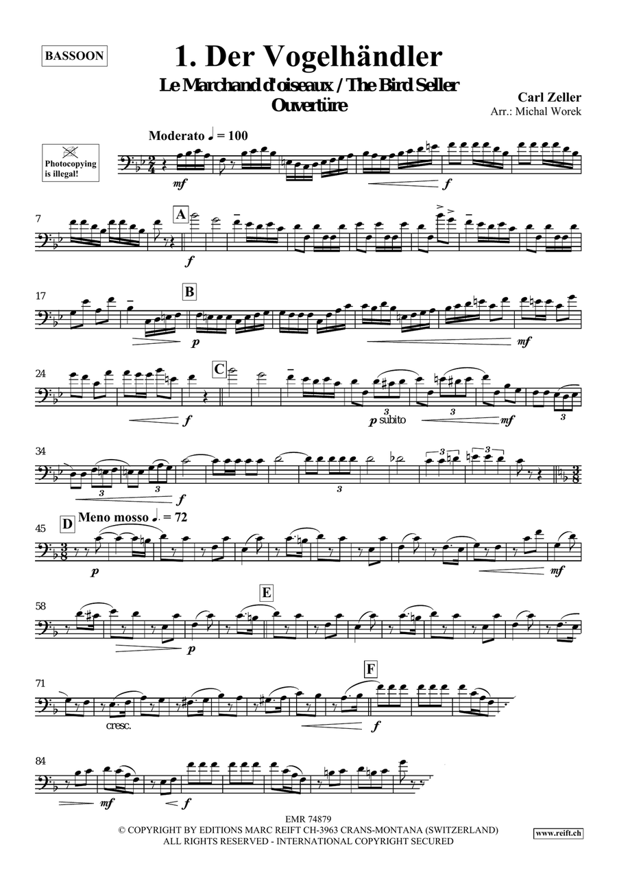 The Charm Of Vienna Volume 4 Bassoon Solo scores gallery preview page 3