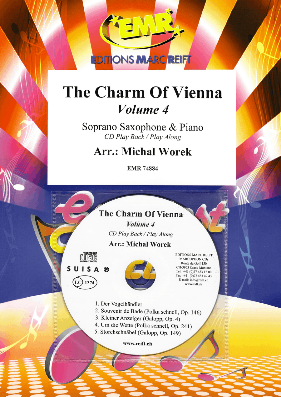 The Charm Of Vienna Volume 4 Soprano Saxophone scores gallery preview page 1