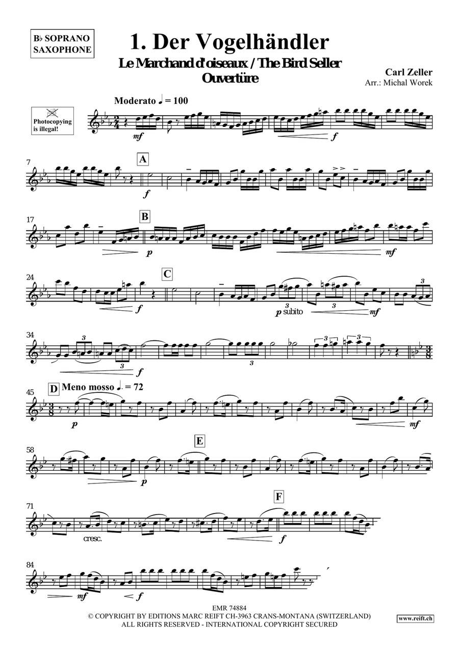 The Charm Of Vienna Volume 4 Soprano Saxophone scores gallery preview page 3