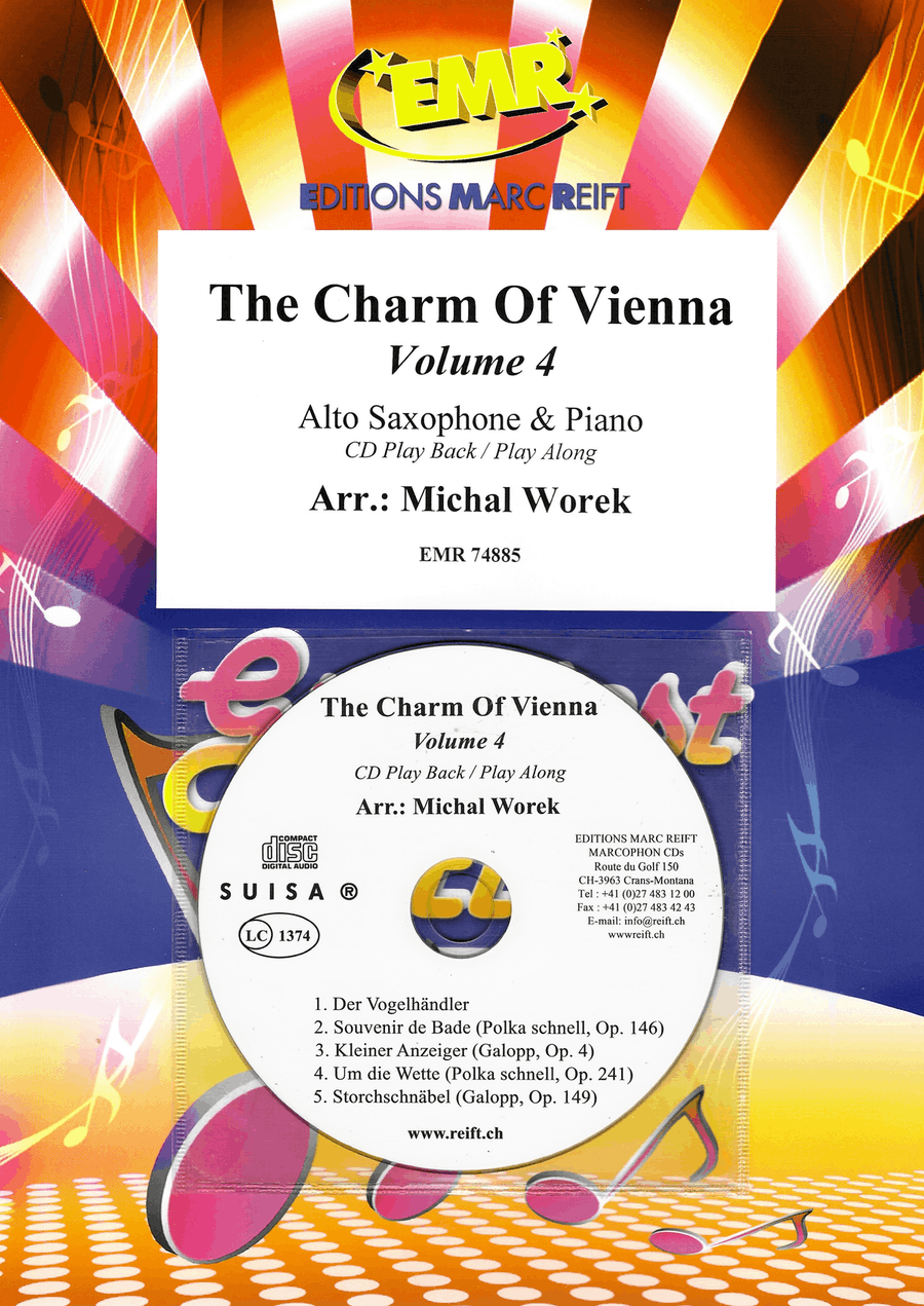 The Charm Of Vienna Volume 4 Alto Saxophone scores gallery preview page 1