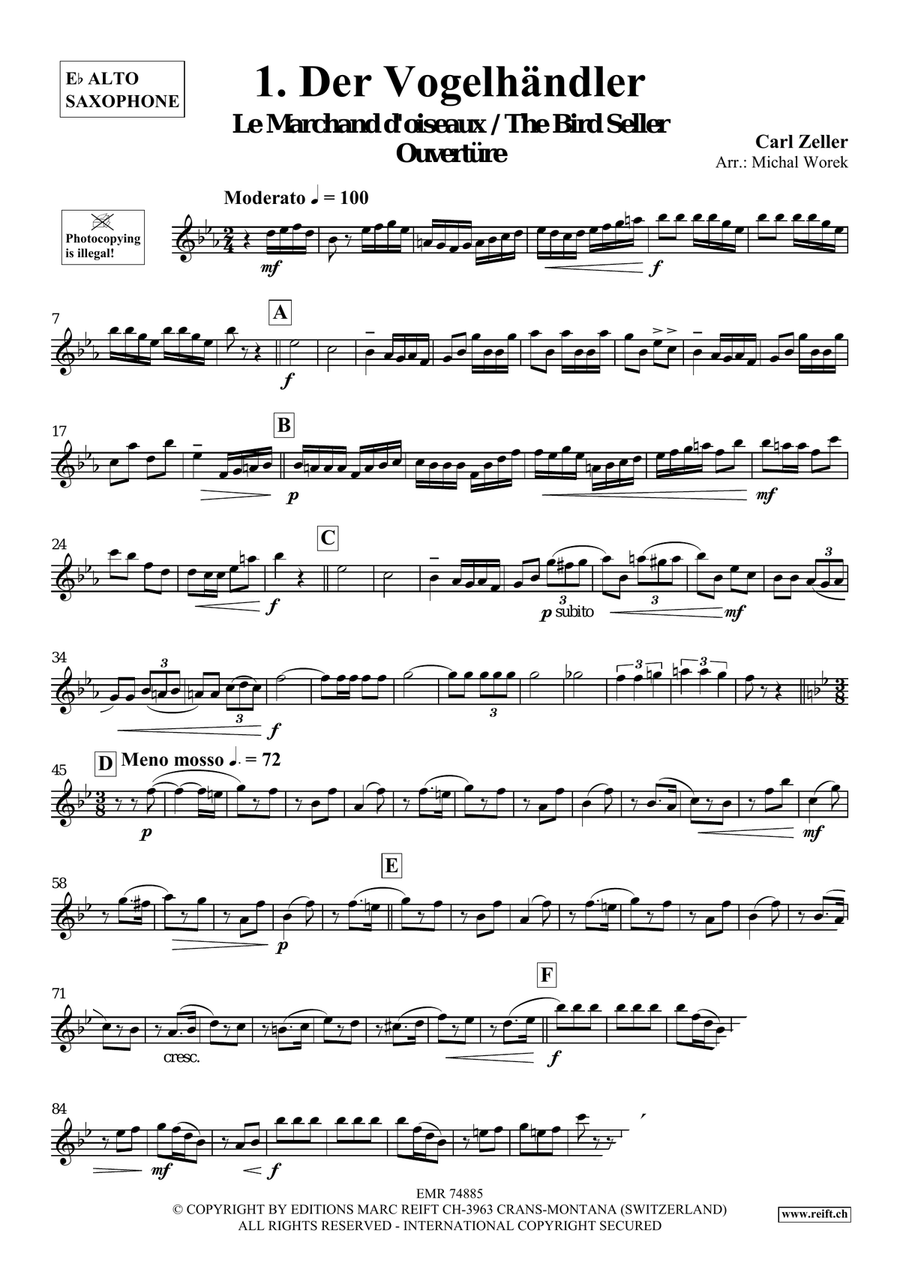 The Charm Of Vienna Volume 4 Alto Saxophone scores gallery preview page 3