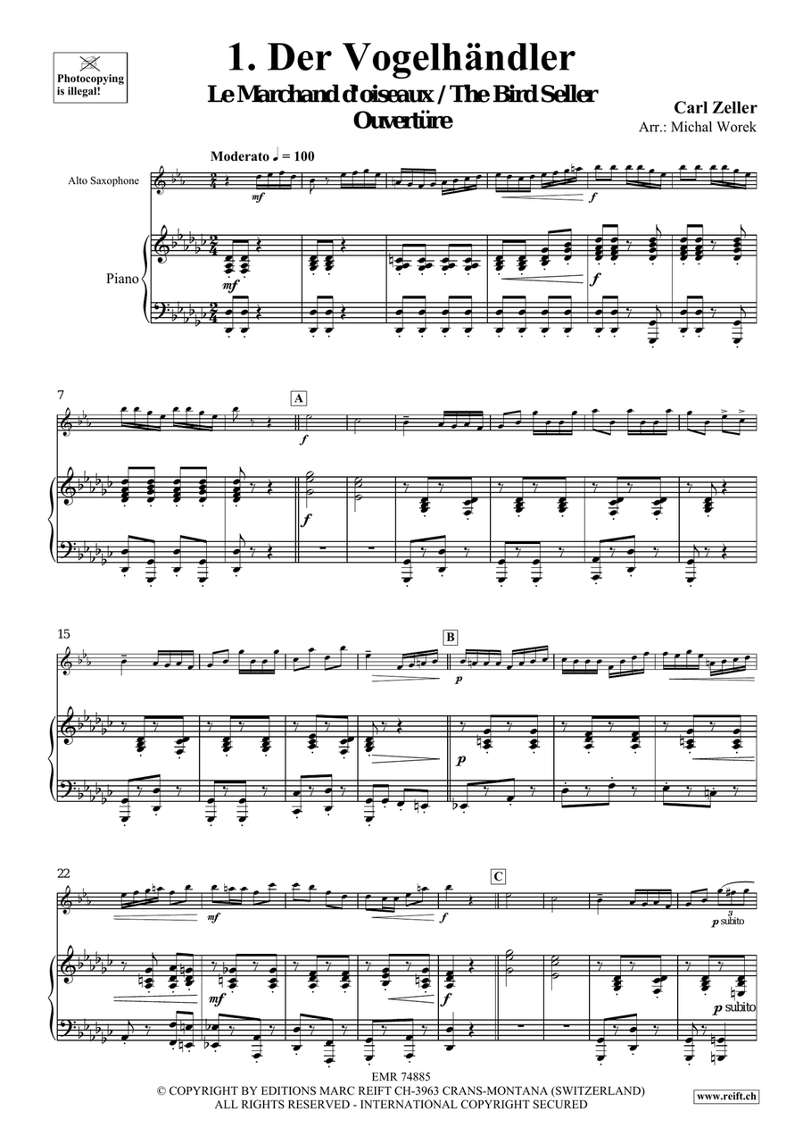 The Charm Of Vienna Volume 4 Alto Saxophone scores gallery preview page 4