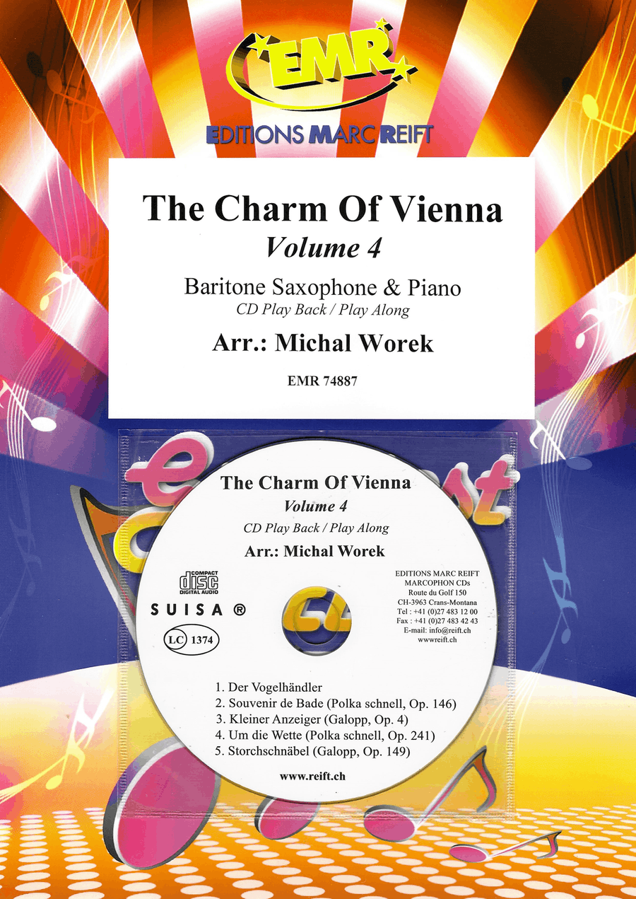 The Charm Of Vienna Volume 4 Baritone Saxophone scores gallery preview page 1