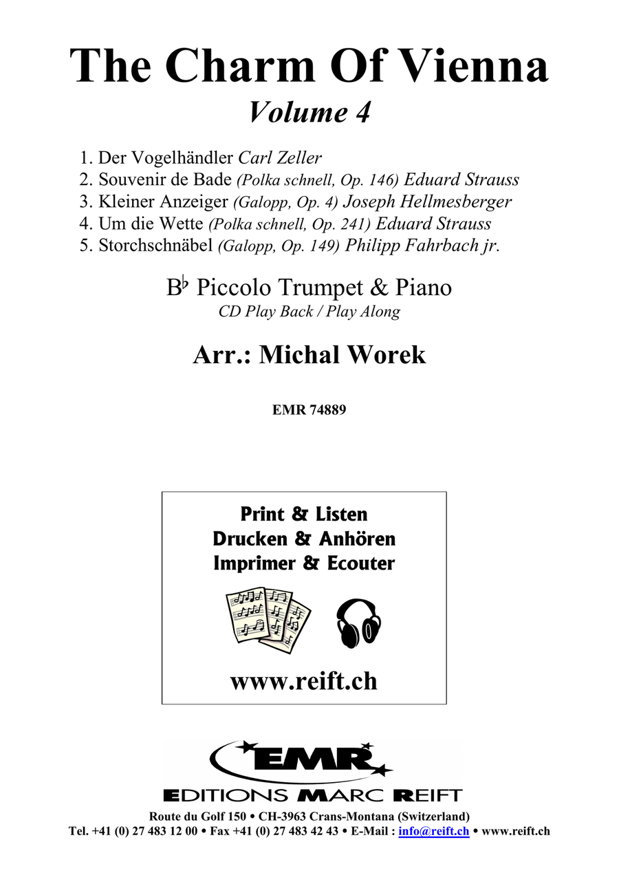The Charm Of Vienna Volume 4 Piccolo Trumpet scores gallery preview page 2