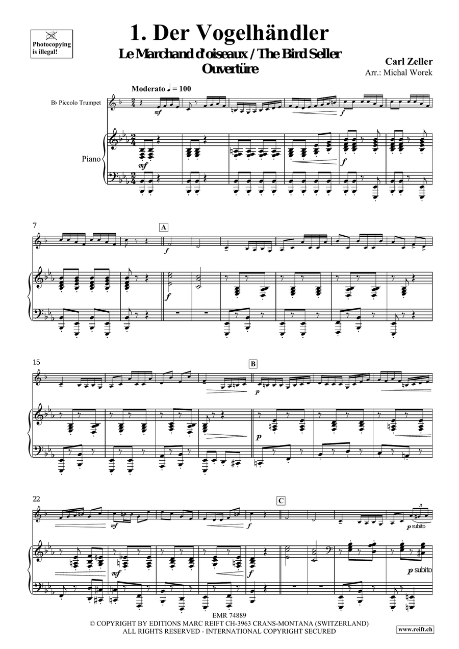 The Charm Of Vienna Volume 4 Piccolo Trumpet scores gallery preview page 4