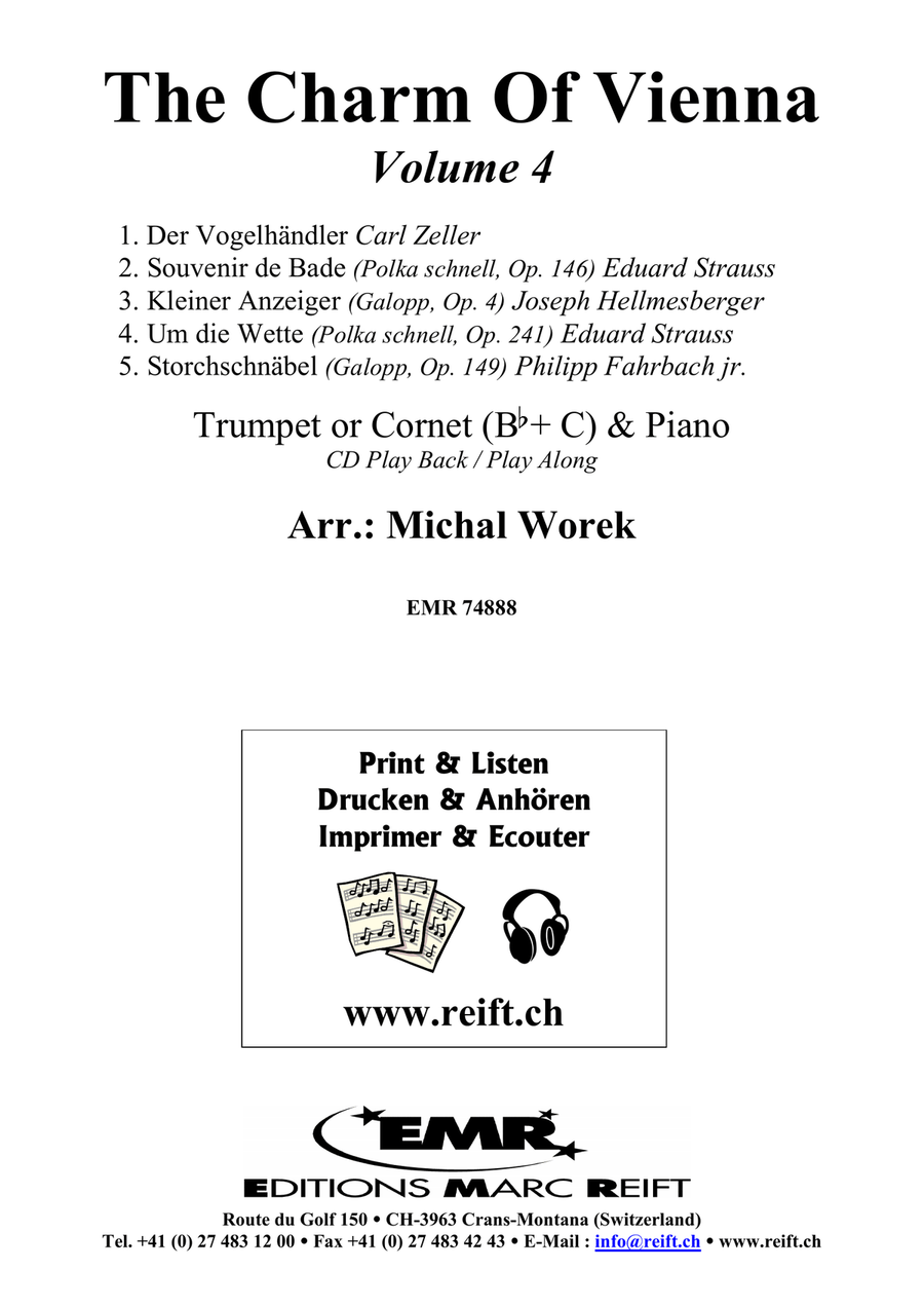 The Charm Of Vienna Volume 4 Cornet scores gallery preview page 2