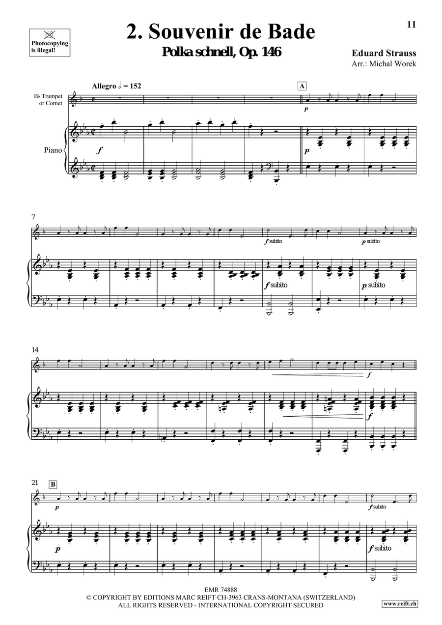 The Charm Of Vienna Volume 4 Cornet scores gallery preview page 6
