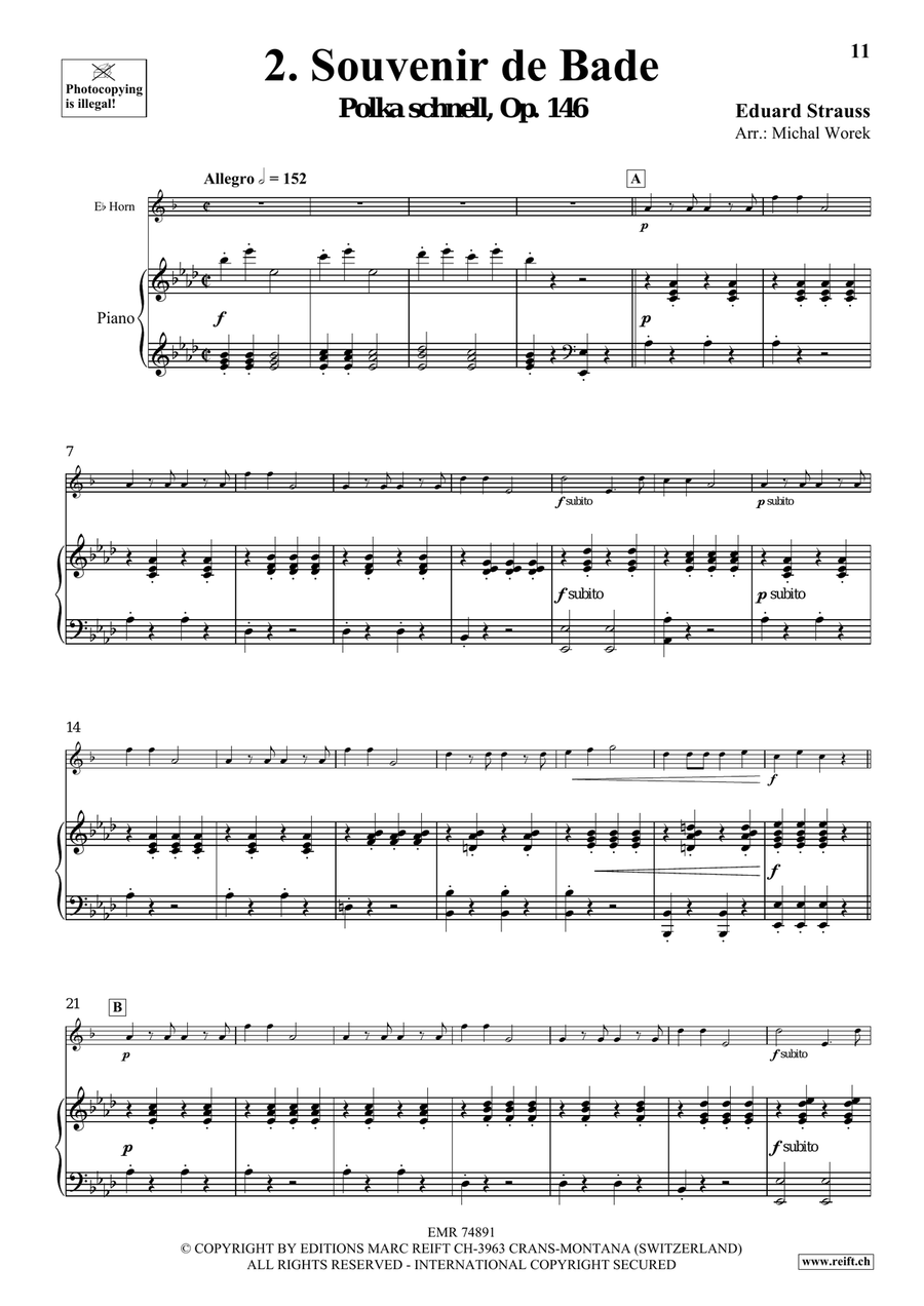 The Charm Of Vienna Volume 4 Horn scores gallery preview page 6
