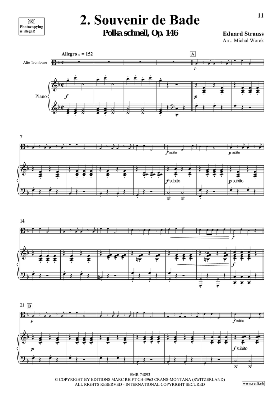 The Charm Of Vienna Volume 4 Piano Accompaniment scores gallery preview page 6