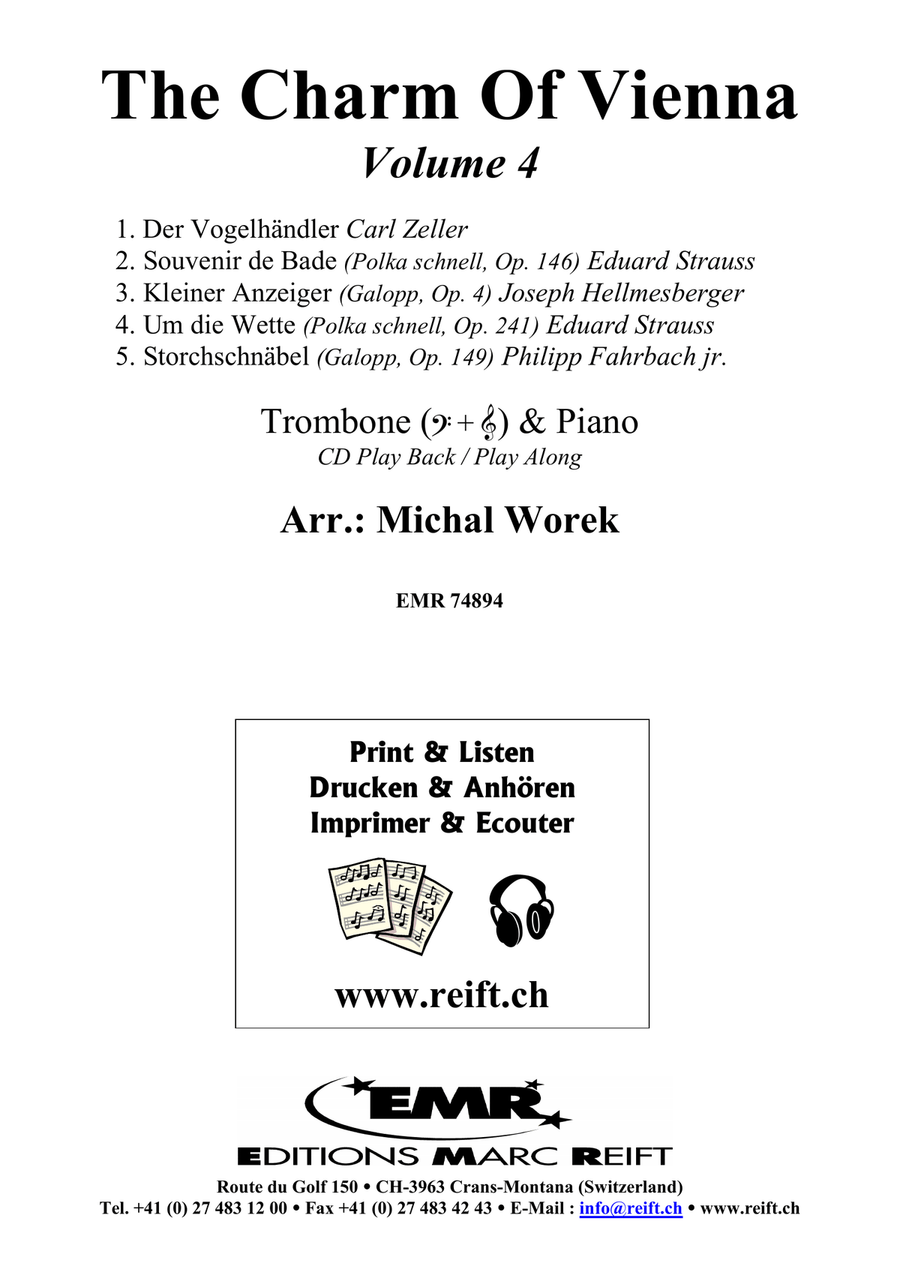 The Charm Of Vienna Volume 4 Piano Accompaniment scores gallery preview page 2