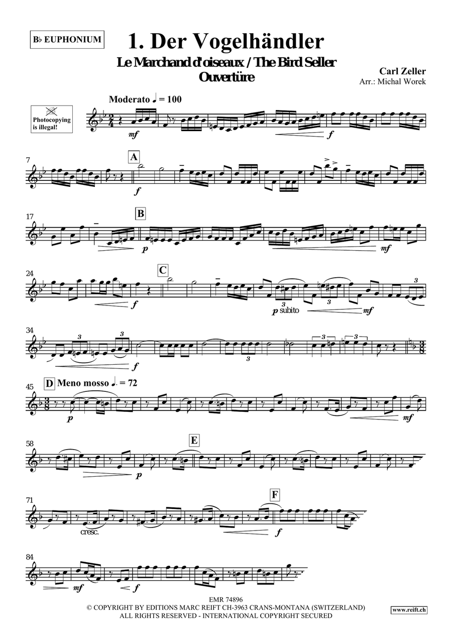 The Charm Of Vienna Volume 4 Euphonium scores gallery preview page 3