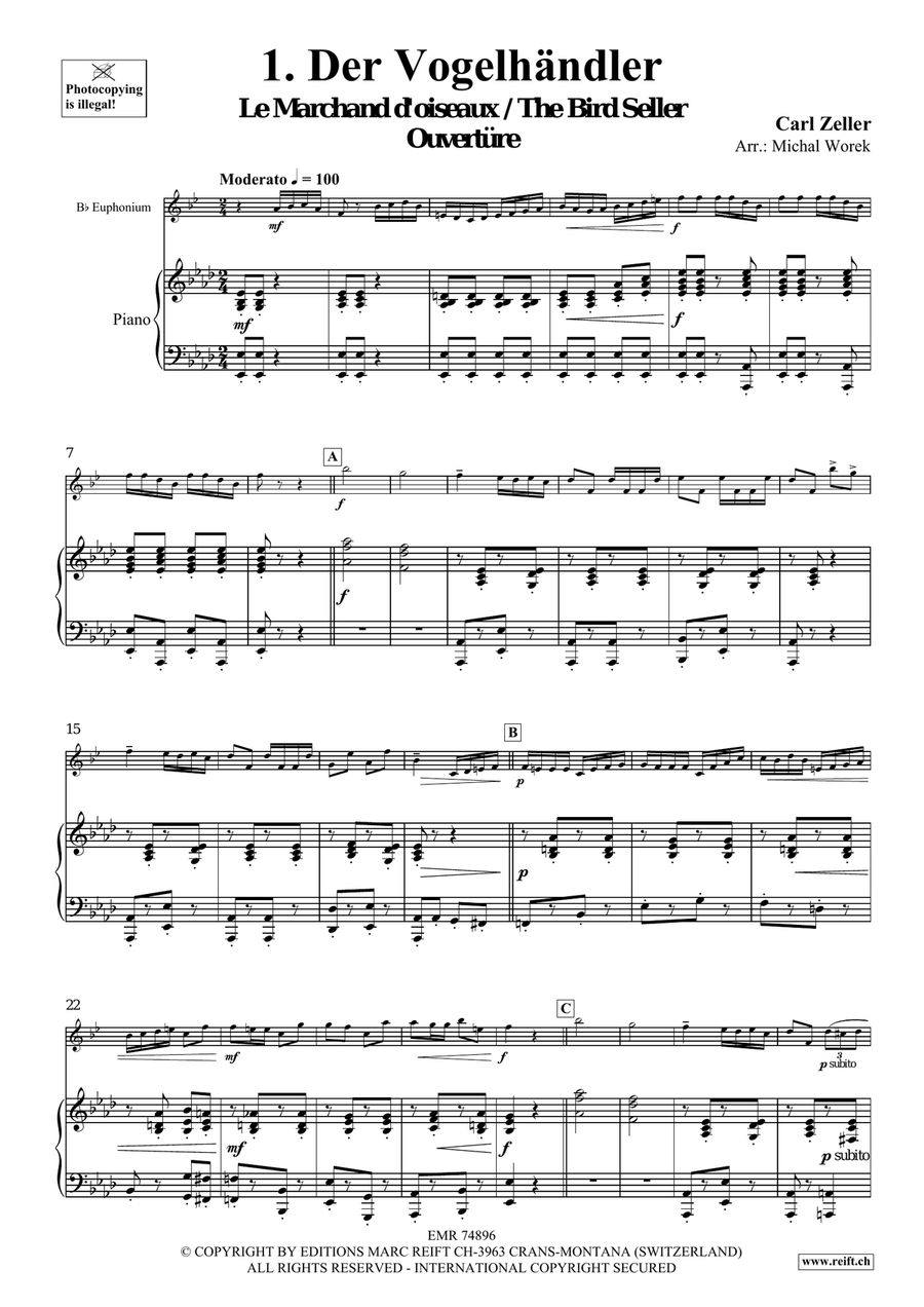 The Charm Of Vienna Volume 4 Euphonium scores gallery preview page 4