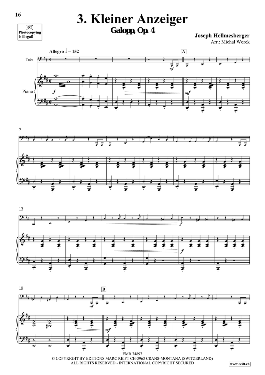 The Charm Of Vienna Volume 4 Tuba scores gallery preview page 8