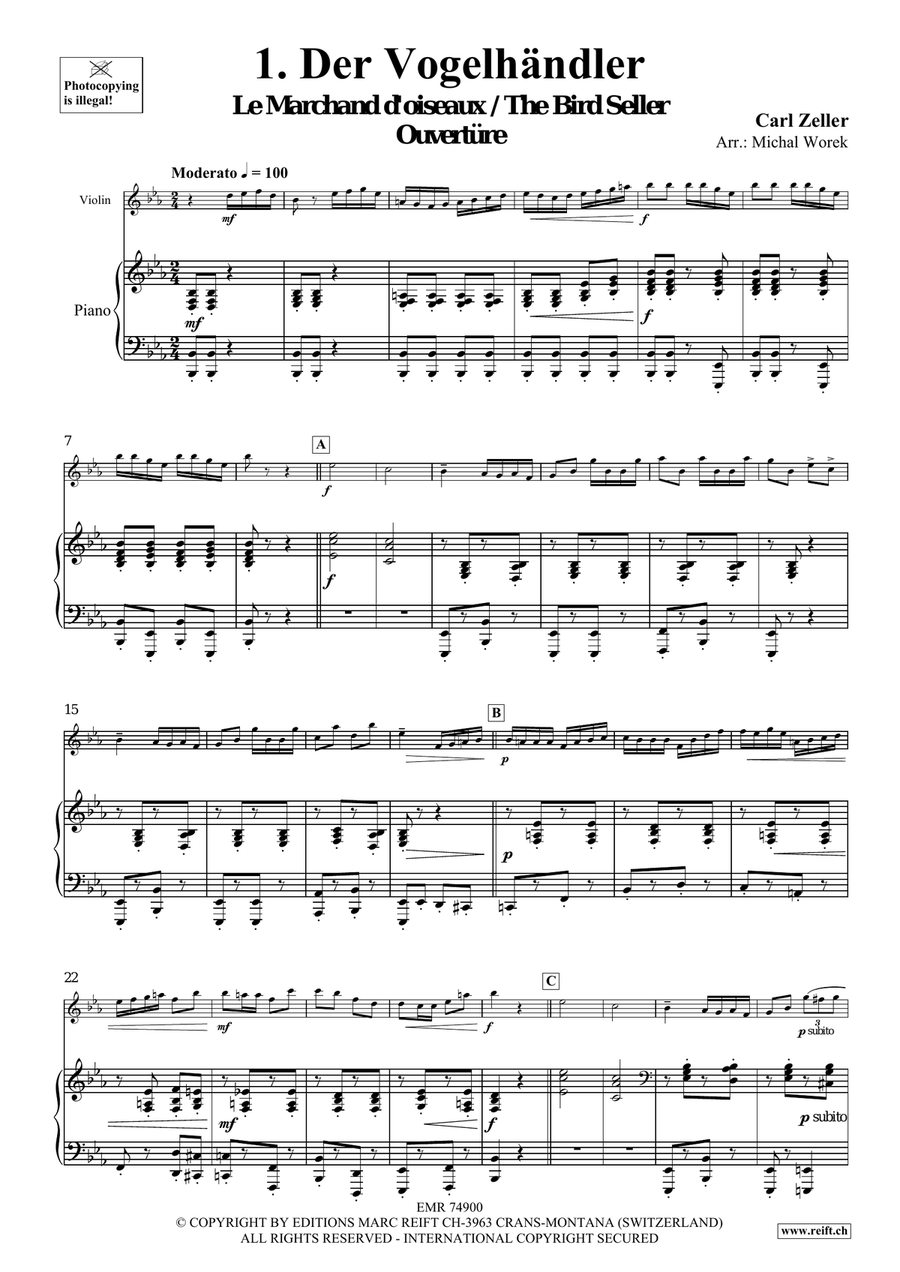 The Charm Of Vienna Volume 4 Violin Solo scores gallery preview page 4