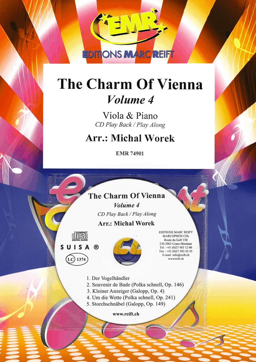 The Charm Of Vienna Volume 4 Viola scores gallery preview page 1