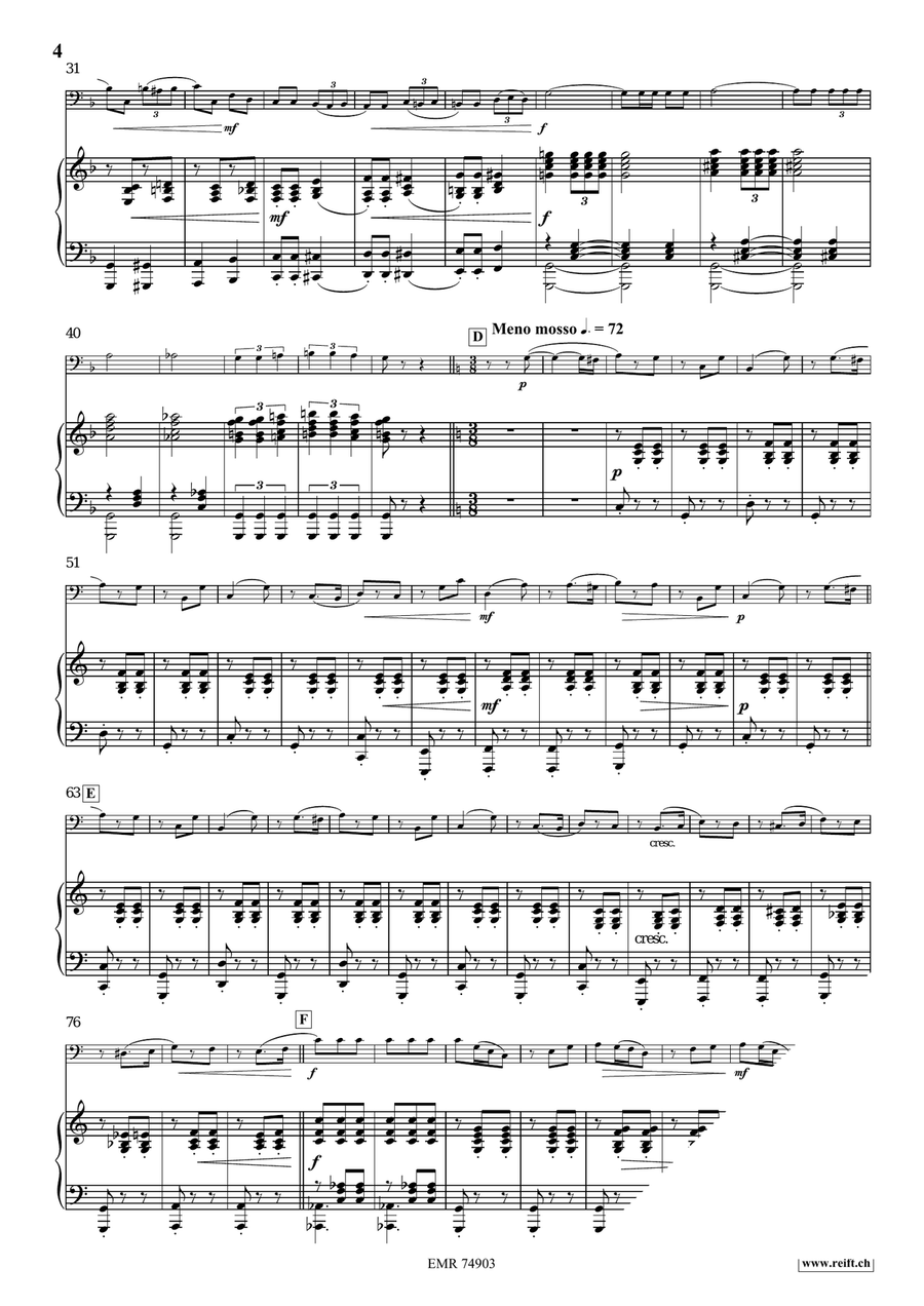 The Charm Of Vienna Volume 4 Double Bass scores gallery preview page 5