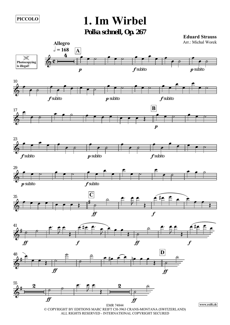 The Charm Of Vienna Volume 3 Piccolo scores gallery preview page 3