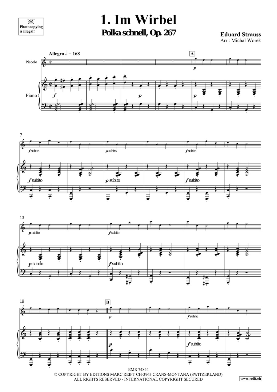 The Charm Of Vienna Volume 3 Piccolo scores gallery preview page 4